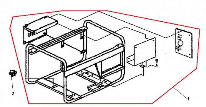 14 РАМА ГЕНЕРАТОР CHAMPION GG7501E-3