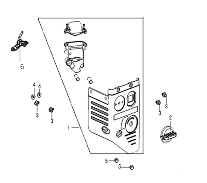 ЗАПЧАСТИ ДЛЯ ДВИГАТЕЛЯ LC170FDS (ФИЛЬТР ВОЗДУШНЫЙ)