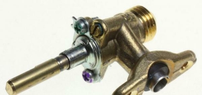 Кран газовый средней горелки для газовой плиты Beko 231900060